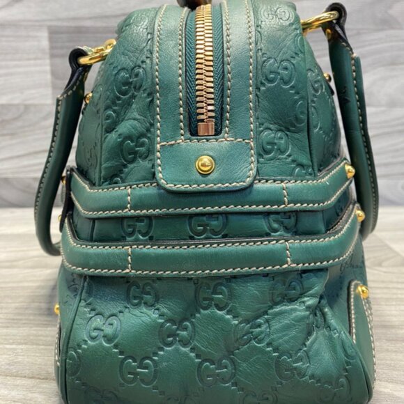Gucci Guccissima Leather Wave Boston Bag - Authentic - Picture 5 of 12